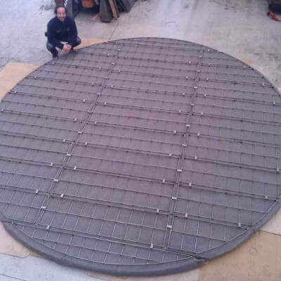 WIRE MESH DEMISTER